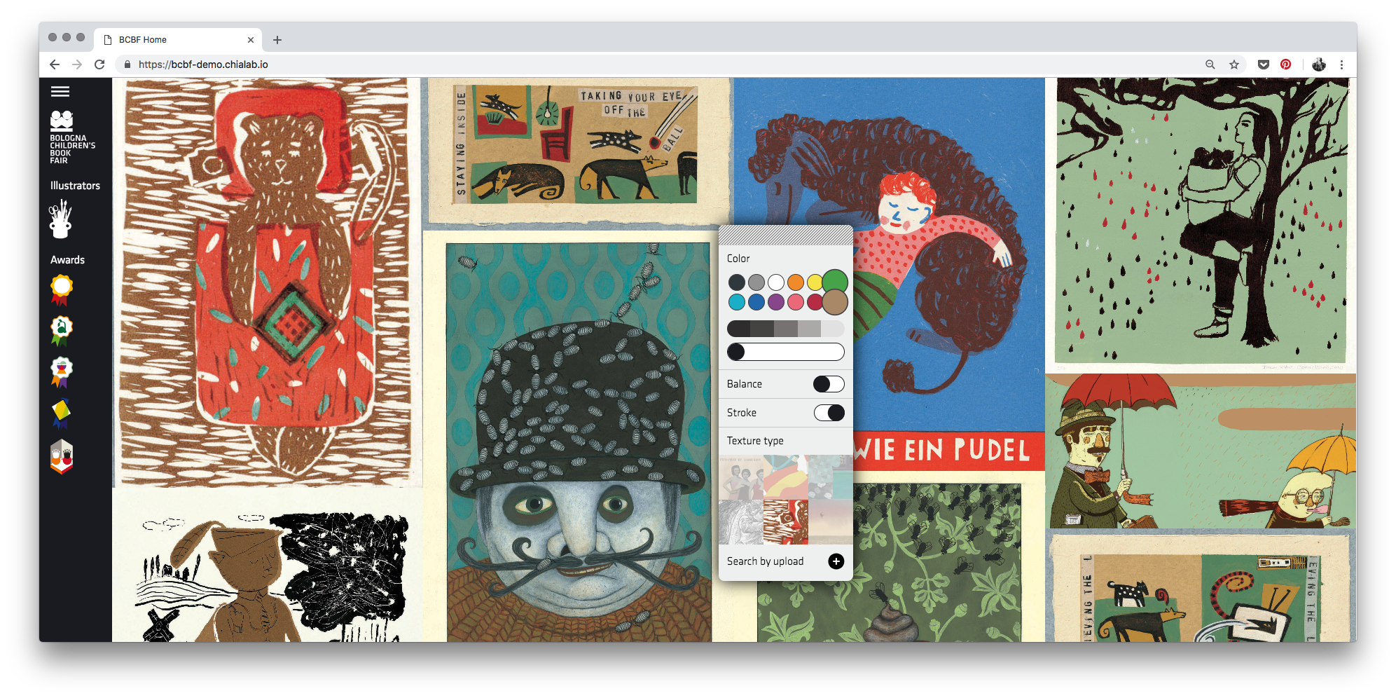 Bologna Children's Book Fair - Database